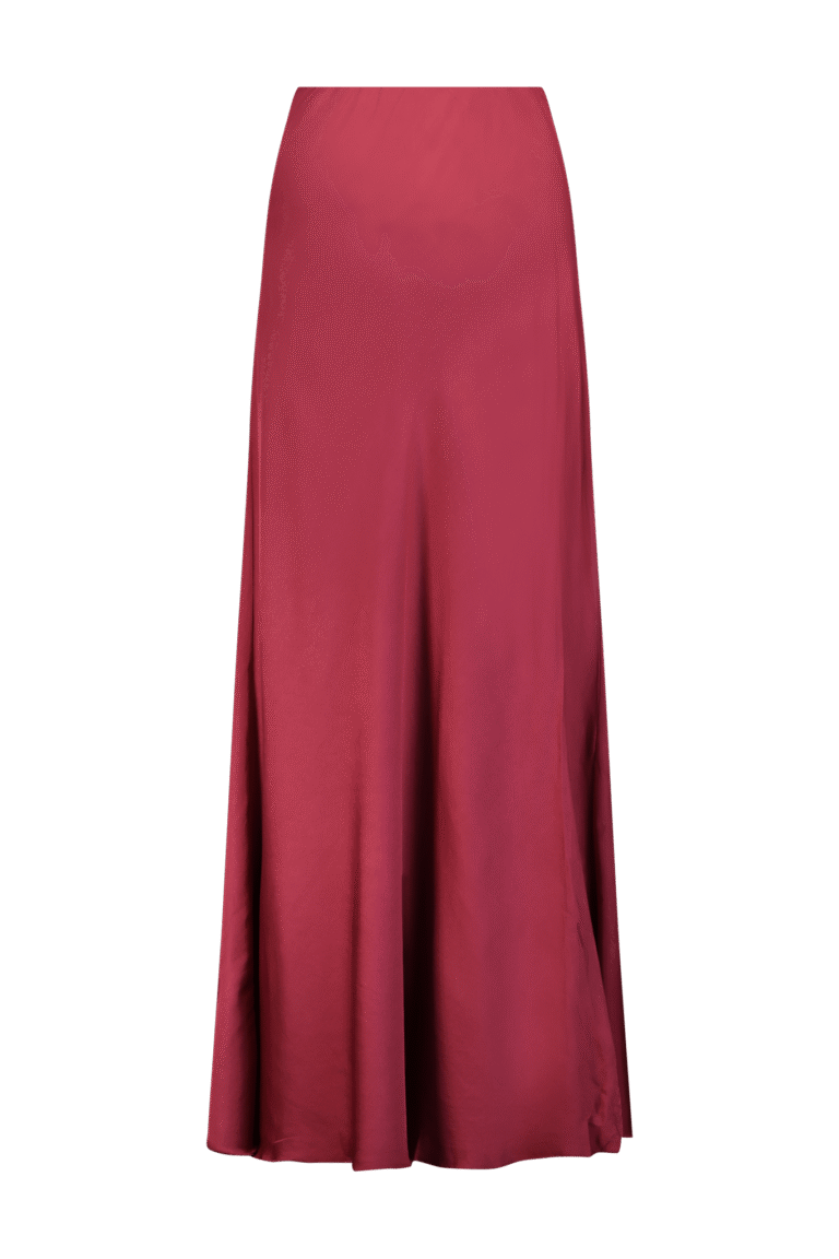 MAXI SATIN SKIRT