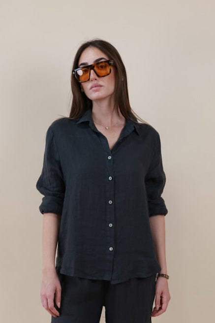 LINEN STRAIGHT SHIRT