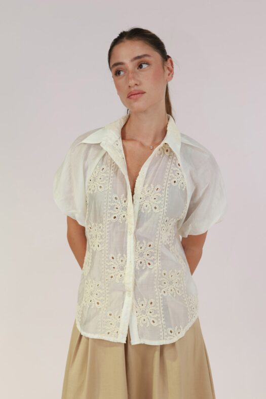 EMBROIDED QUEEN SHIRT