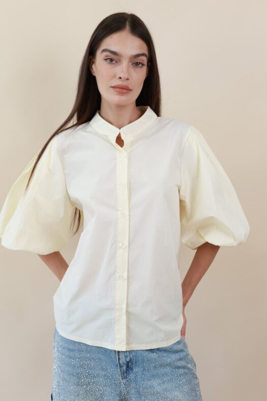 PUFFY SLEEVES BLOUSE