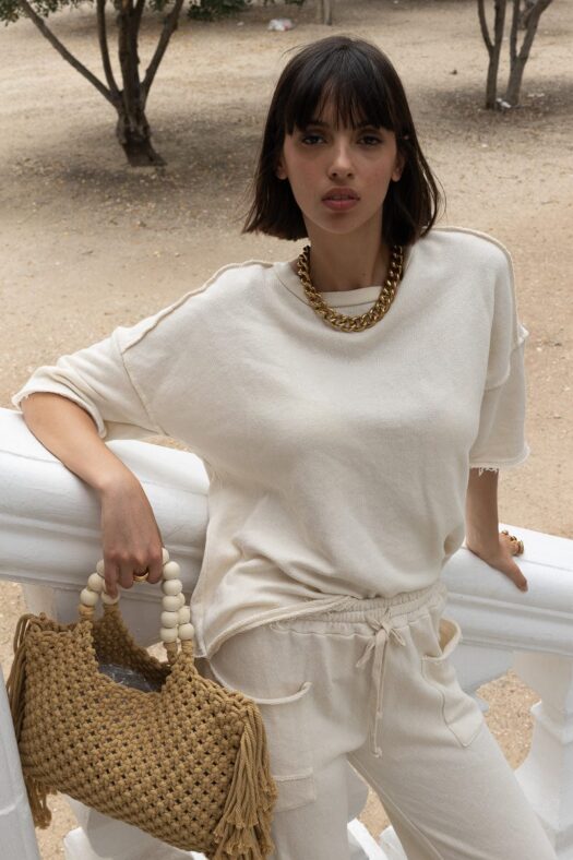 SWEATSHIRT 3/4 SLEEVES