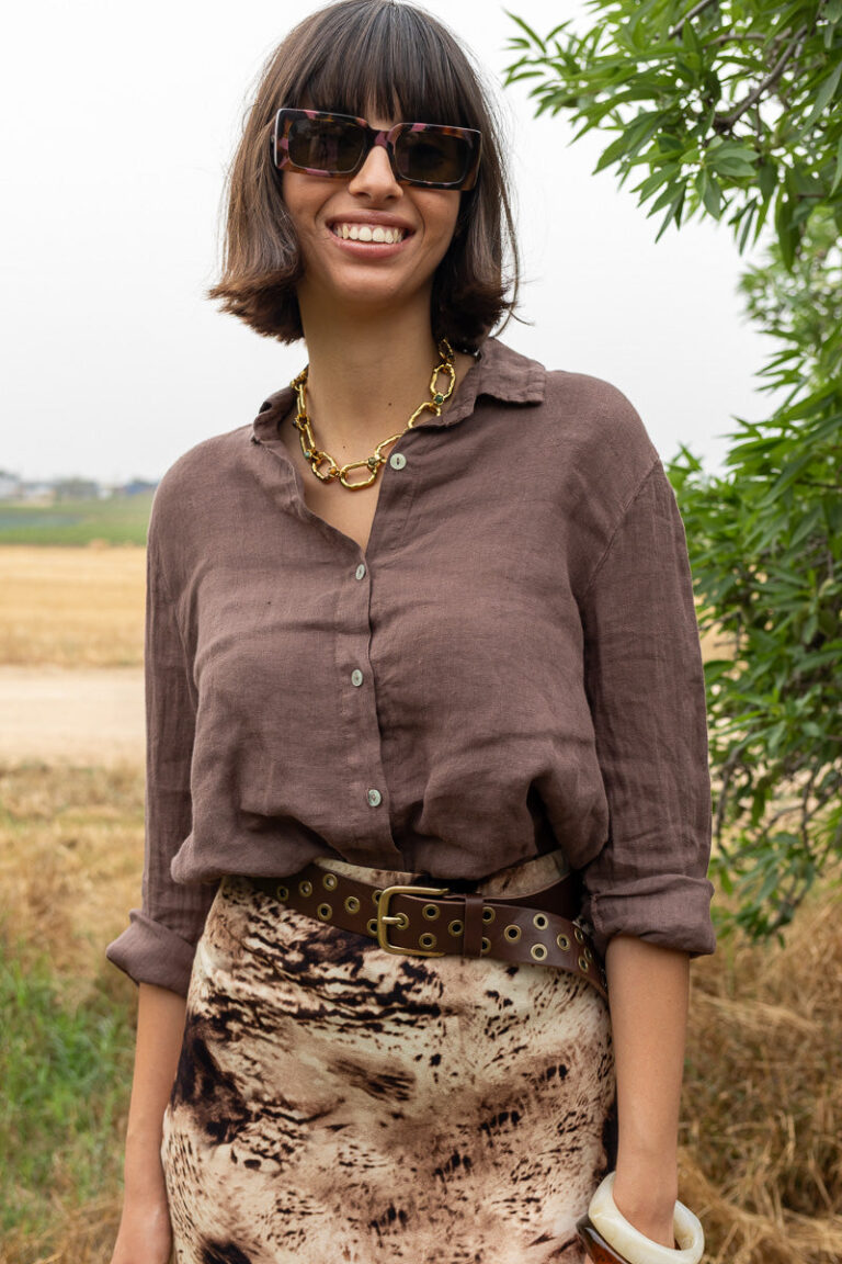 LINEN STRAIGHT SHIRT