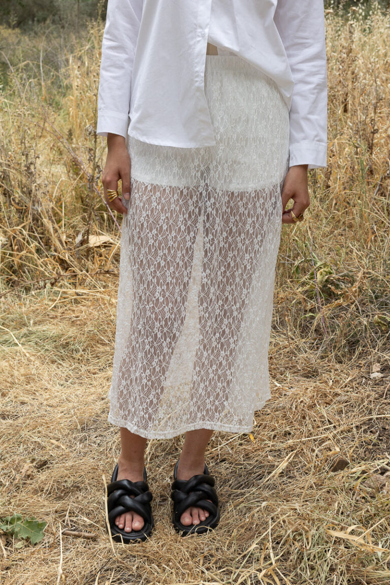 LACE LONG SKIRT