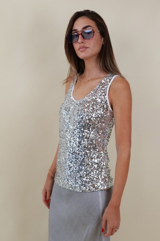 TANK SEQUINS TOP