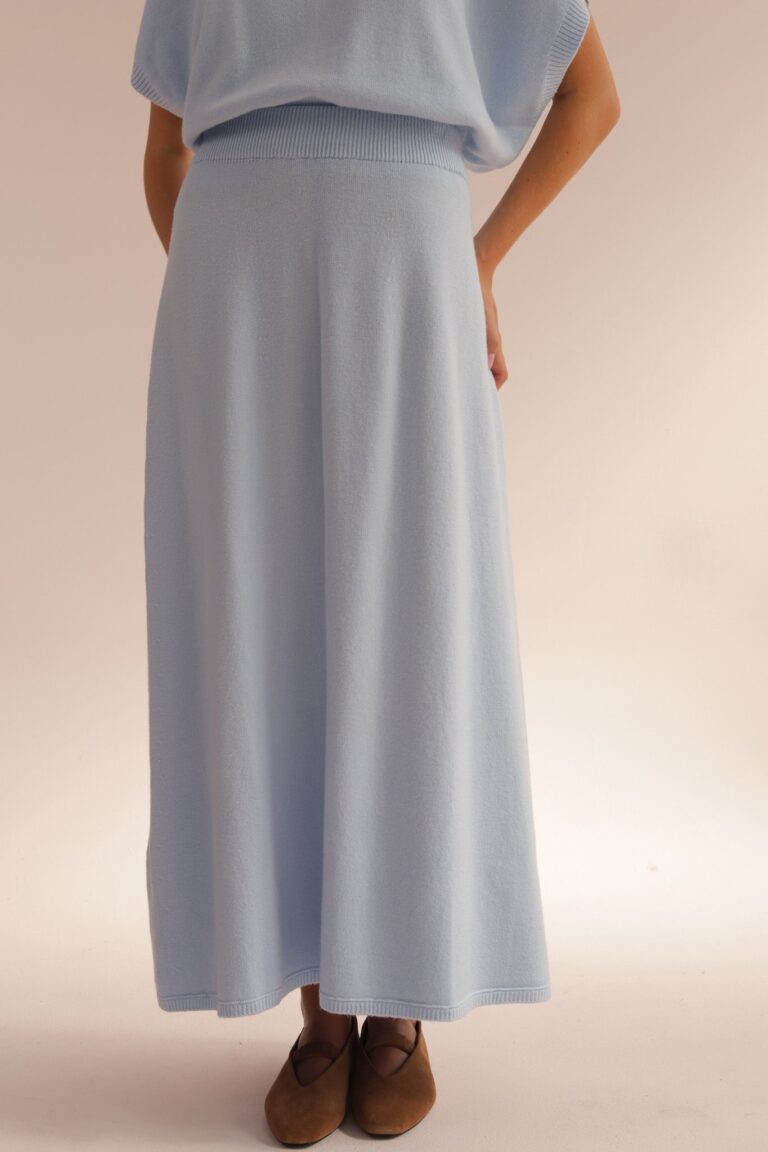 KNITTED STRAIGHT SKIRT