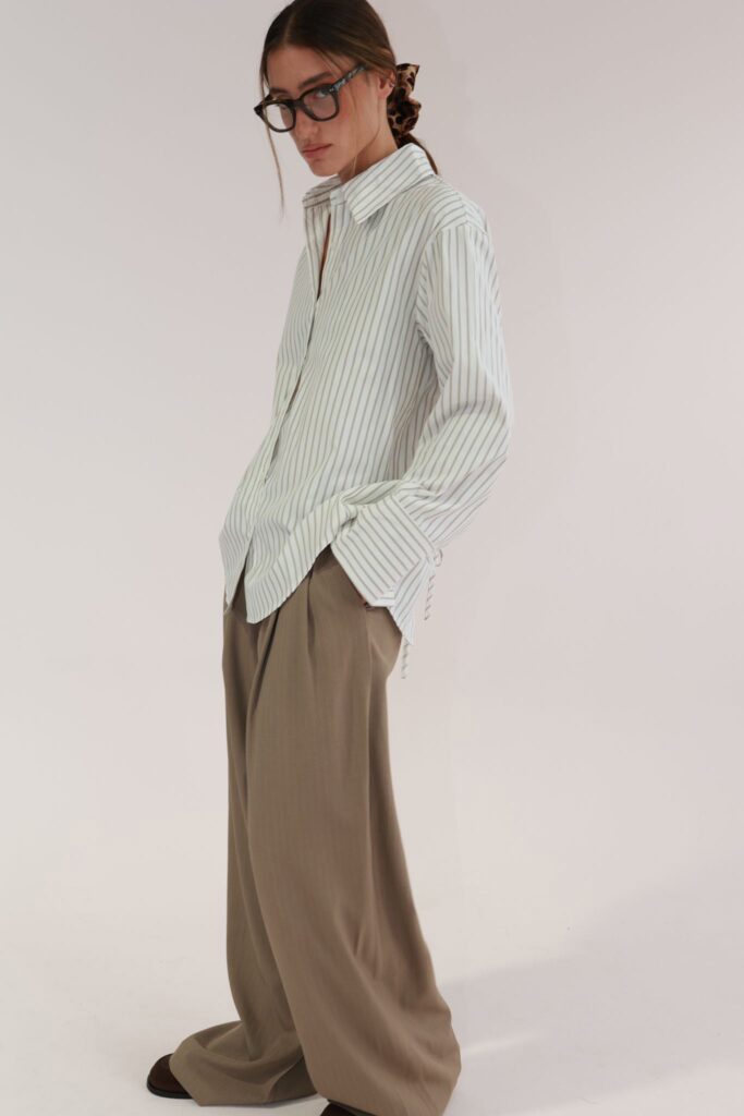SUIT PANTS THIN STRIPS
